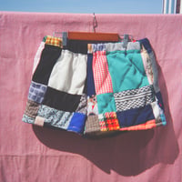 Image 1 of quilted shorts 2