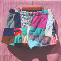 Image 2 of quilted shorts 2