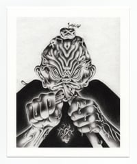 Image 1 of Anger Boy print
