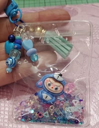 Image 5 of Bubu shaker beaded charm keychains