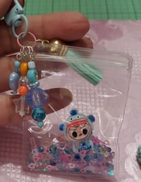 Image 7 of Bubu shaker beaded charm keychains