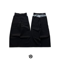 Image 1 of Note Jet Black Selvedge Denim