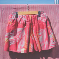 Image 1 of pinky towel shorts