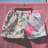 Image 1 of floral clash shorts