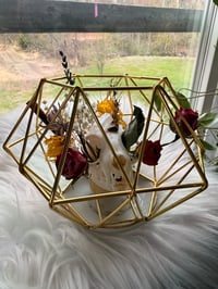 Image 2 of Geometric Kitty Skull No. I