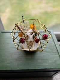 Image 4 of Geometric Kitty Skull No. I