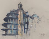 Image 2 of The Old Victoria - Soft Pastels, Coloured Pencil and Charcoal on Paper 