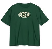 BEASTE Classic Tee - Forest/Cream