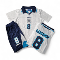Image 1 of Eng 1996 Gascoigne kids retro kit