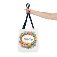 Image 11 of Mother's Day Floral Tote Bag – "Happy Mother's Day" Spring Flower Gift
