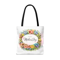 Image 14 of Mother's Day Floral Tote Bag – "Happy Mother's Day" Spring Flower Gift