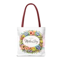 Image 16 of Mother's Day Floral Tote Bag – "Happy Mother's Day" Spring Flower Gift