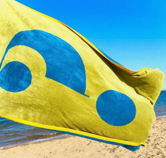 QuestionTowel- Beach or Pool - Image 3 of 4