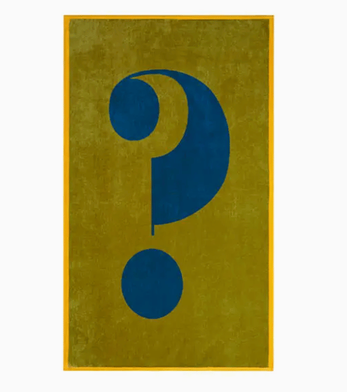 QuestionTowel- Beach or Pool - Image 1 of 4