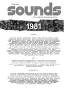  'SOUNDS 1981' - BOOK 