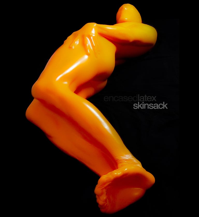 [IN STOCK] Vacuum Skinsack for 5ft9(approx) Orange 0.40mm + FREE HOOD