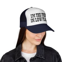 Image 6 of Trucker Hat — "I'm the Friend in Low Places" Country Western Cap