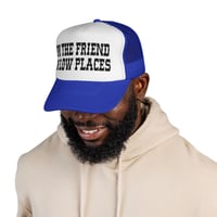 Image 9 of Trucker Hat — "I'm the Friend in Low Places" Country Western Cap