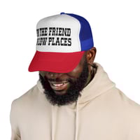 Image 11 of Trucker Hat — "I'm the Friend in Low Places" Country Western Cap