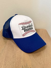Image 4 of Baseball Mama Hat