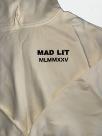 Image 3 of LIMITED EDITION WOMEN'S "MLMMXXV" GARMENT DYE CROP HOODIE