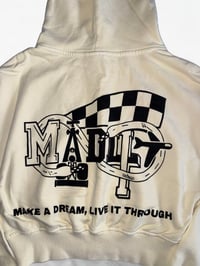 Image 7 of LIMITED EDITION WOMEN'S "MLMMXXV" GARMENT DYE CROP HOODIE