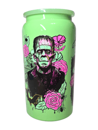 Image 2 of Frankly I Don't Care Stainless Steel 16oz Can Cup with Lid