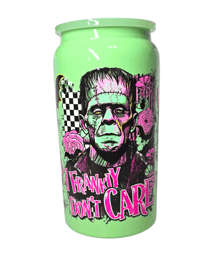 Image 1 of Frankly I Don't Care Stainless Steel 16oz Can Cup with Lid