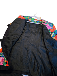Image 5 of Vintage Talbots Colorful Flower Blazer