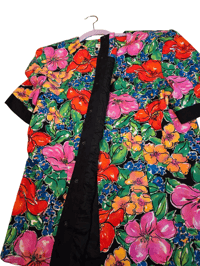 Image 3 of Vintage Talbots Colorful Flower Blazer