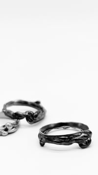 Image 3 of candledrip rings