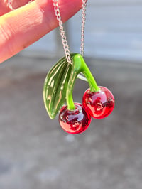 Red cherries 