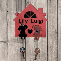 Dog House Key Holder