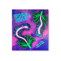 Worm Hole Mini Sticker Sheet