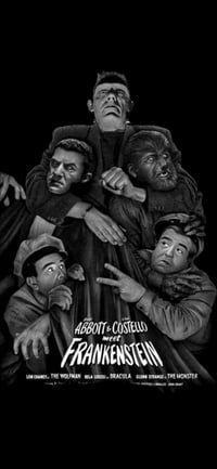Abbott and Costello meet Frankenstein shirt