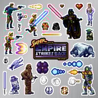 Image 2 of Super Star Wars: The Empire Strikes Back Sticker/Magnet Sets (31 Pieces) 