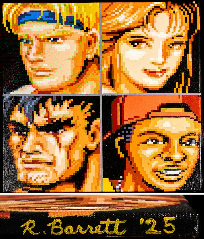 Image of Axel, Blaze, Max, and Skate