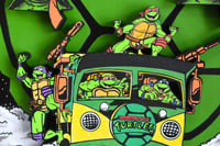 Image 11 of Teenage Mutant Ninja Turtles TV Series Hand Crafted 3D Wooden Diorama Wall Décor
