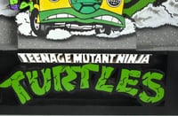 Image 12 of Teenage Mutant Ninja Turtles TV Series Hand Crafted 3D Wooden Diorama Wall Décor