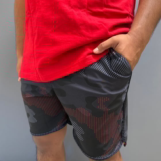 Image of HUI PŪ MEN'S DRI FIT SHORTS