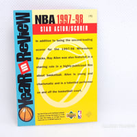 Image 2 of 1998 Ray Allen #195 - Star Actor/Scorer