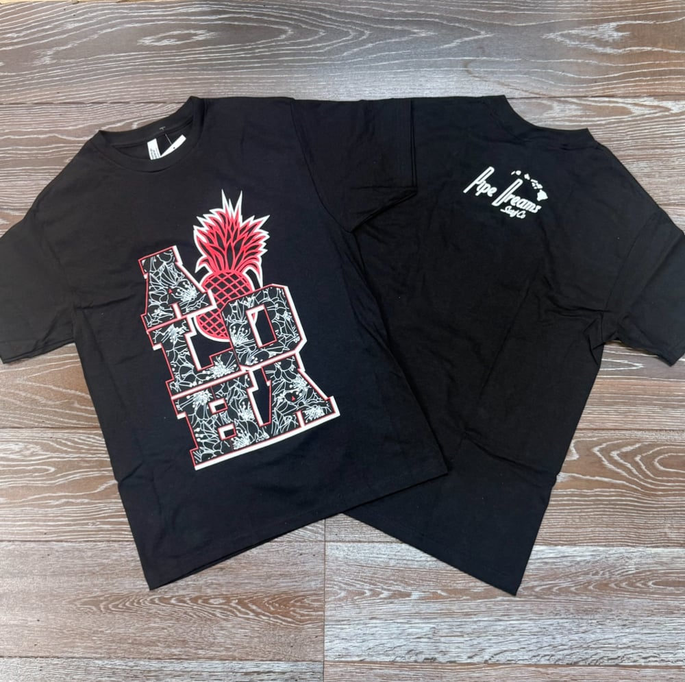 Image of ALOHA PUA ALOALO MEN'S T-SHIRT