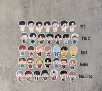 Image 2 of BTS In The Seom Mini Sticker Bulk (35 each)