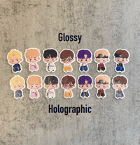 Image 5 of BTS In The Seom Mini Sticker Bulk (35 each)