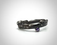 Image 1 of candledrip ring sample (amethyst)