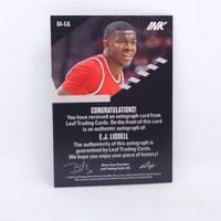 Image 4 of EJ Liddell #BA-EJL - Rookie Autograph