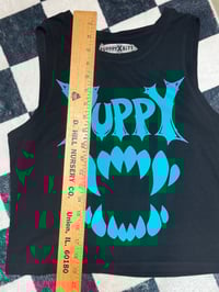 Image 2 of Puppy Black Tank - L