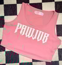 Image 1 of Pawjob Ribbed Tank - XL