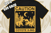 Image 1 of Coyote XING T-shirt *PRE-ORDER*