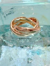 Image 1 of 14k stretchy ring